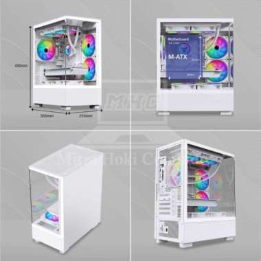 CASING PC GAMING MURAH / CASING KOMPUTER INFINITY CLAIR PC CASE