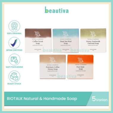 Biotalk Natural & Handmade Soap Coffee Scrub Soap