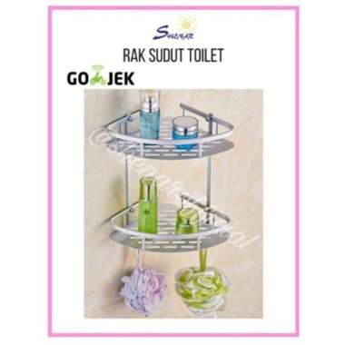 RAK SUDUT KAMAR MANDI /RAK SABUN - SHENAR