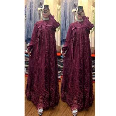 GAMIS GLAMOUR PESTA GAMIS SHIMMER MIX BROKAT FULL PREMIUM GAMIS MEWAH CANTIK MURAH PUTIH HITAM DENIM