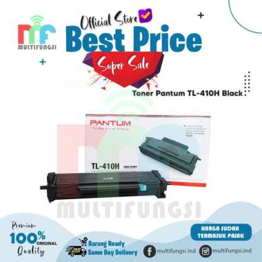 Toner Pantum TL-410H BK / TL410H / TL410-H / TL-410-H / Black Garasi Resmi