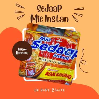 Mie Instant Mie Sedaap Mie Goreng Mie Kuah Mie Soto Mie Ayam Bawang Mie Kari Ayam 90gr Mie Ayam Bawa