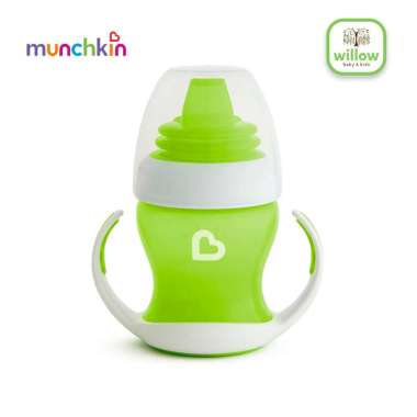 Gelas Minum Bayi - Munchkin Gentle Transition Cup 4Oz 1Pk Green