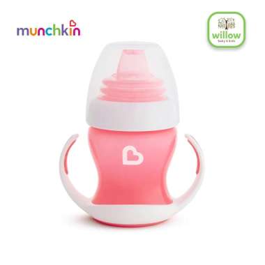 Gelas Minum Bayi - Munchkin Gentle Transition Cup 4Oz 1Pk Pink