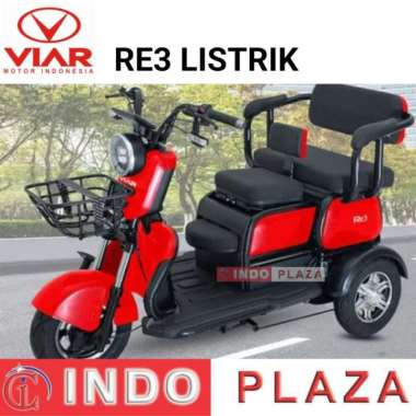 SEPEDA LISTRIK VIAR RE3 GARANSI RESMI
