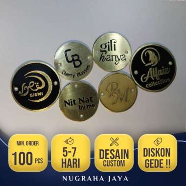 Label Hijab | Lebel Hijab | Label Hijab Custom | Plat Hijab | Label Hijab Besi | Label Hijab Plat | 