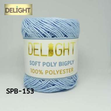 Benang Rajut DELIGHT Soft Polyester Big Ply (SPB-153)