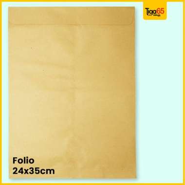 Yds 365 Amplop Coklat Zibiz Folio (24x35Cm) / Amplop Coklat Zibiz Isi (100) / Amplop Ukuran Folio