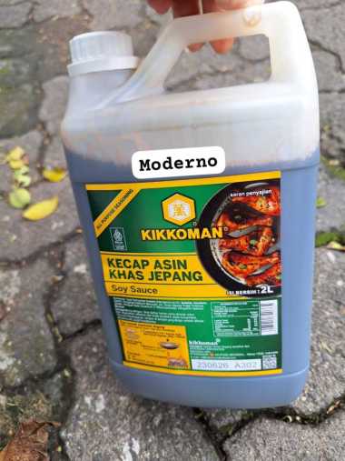 Kikkoman soy sauce 2 liter - Kikkoman kecap asin 2 liter