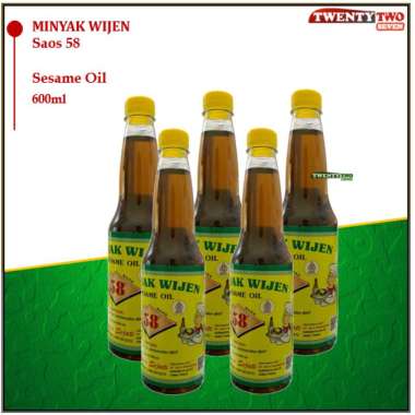 Minyak Wijen Saus Saos 58 Sesame Oil Sauce 600ml