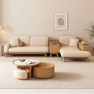 sofa L tamu jati nyantai sofa kursi jati