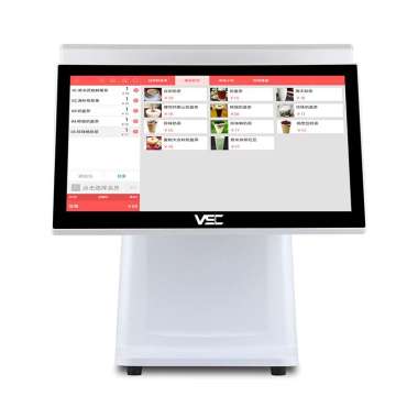 MESIN KASIR VSC POS-3063 All in One Pos System Touchscreen Dual Screen WINDOWS SSD WIFI SPEAKER