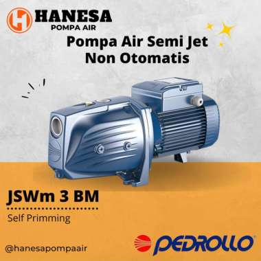 Pedrollo JSWm 3 BM Pompa Air Semi Jet