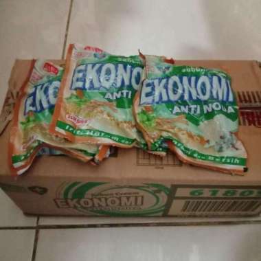 EKONOMI ESW900 Cream siwak &jeruk nipis Sabun Pembersih Pakaian [1 Dus/ 12pcs/ 445g] ijo keabuan