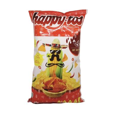 HAPPYTOS - Tortilla Chips - Kemasan BESAR PUTIH MERAH