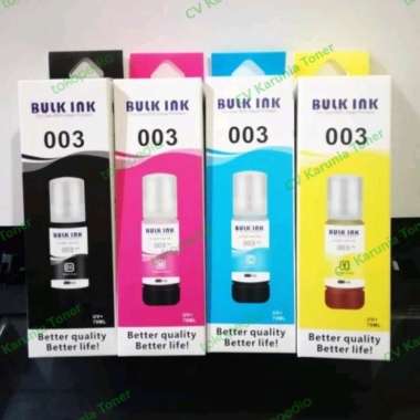 Tinta Bulk ink Epson 003 Original CMYK L1110, L3110,L3150, L5190, L3120 KUNING