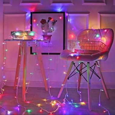 Lampu LED Rainbow Panjang 10 meter Lampu Hias Tumblr Natal LED