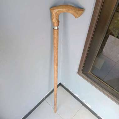 tongkat jalan kayu bidara motif premium h435