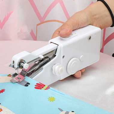 Mesin Jahit Tangan Portable Electric Sewing Machine Handheld alat menjahit tangan Mesin Besar