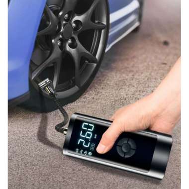 EAFC Pompa Ban Mobil Elektrik LCD Display Inflator Portable 4000 mAh