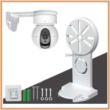 Bracket CCTV / IP Camera - Bracket CCTV IP Cam Putih