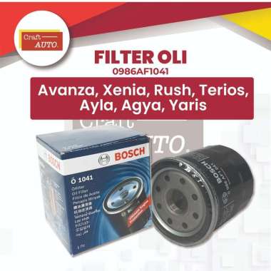 Filter Oli / Oil Filter Avanza Xenia Rush Terios Ayla Agya Yaris Bosch