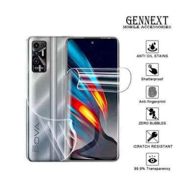 ANTI GORES JELLY HYDROGEL TECNO SPARK 10 10C 10PRO PRO C 5G FULL SPARK 10 5G DEPAN