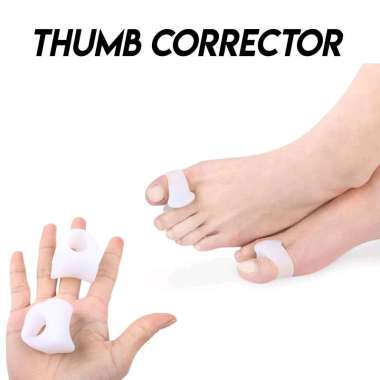 Thumb Corrector / Pelurus Jempol Kaki / Korektor Jempol Korektor Bunion Hallux Valgus / Pelurus Jari