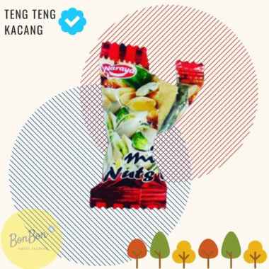 NUT CRISPY / PERMEN TING TING KACANG TENG TENG ALMOND PISTCAHIO MEDE