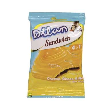 Dilan SANDWICH - Biskuit Sandwich Salut Krim - 1 Sachet CHEESE