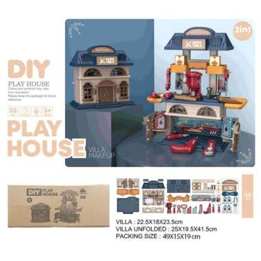 Mainan Anak Diy Playhouse 2 in1 - Tools Tools