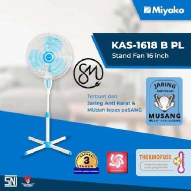 Kipas Angin Miyako KAS-1618 B PL