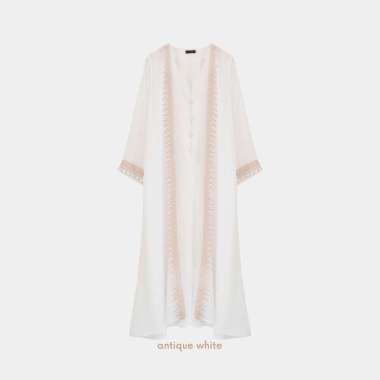 Bigissimo Eid Raya Series - Mecca Abaya | Dress Abaya Wanita Big Size Jumbo 1X (Setara XXXL) ANTIQUE