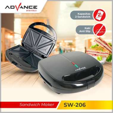 Advance Sandwich Maker Breakfast Machine Multifungsi SW206