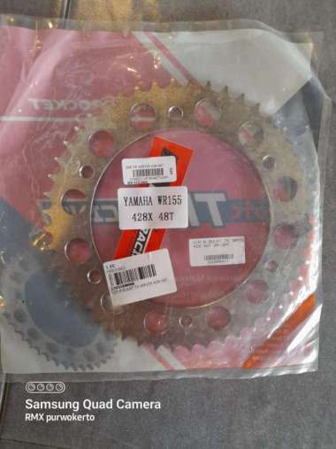 Gir Belakang Yamaha WR155 Ukuran 48