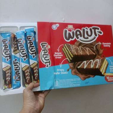Tango Walut Belgian Chocolate Cream 240g Isi 16packs Inside Wafer Tango Walut Belgian Chocolate