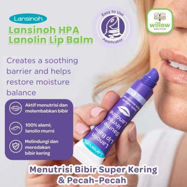 Pelembab Bibir - Lansinoh HPA Lanolin Lip Balm 9Gr