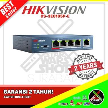 HIKVISION switch hub POE DS-3E0105P-E 4port