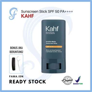 KAHF Invisible Matte Sunscreen Stick SPF 50 PA++++