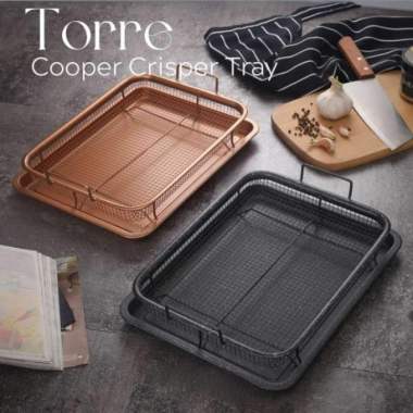 Tray Rak Tatakan Nampan Tirisan Peniris Minyak Gorengan Baking Oven Brown