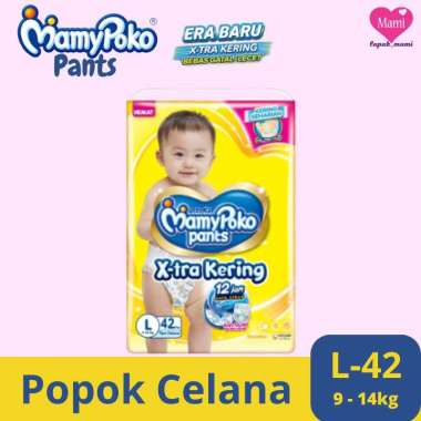MamyPoko Pants Standar Popok Clana Sekali Pakai S58 M50 L44 XL38 XXL34 L42