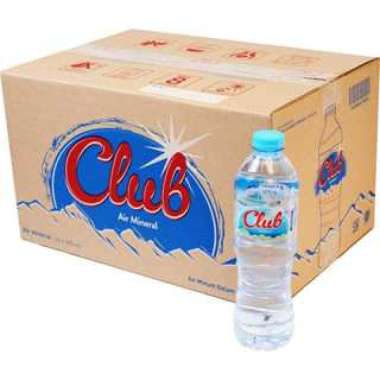 AIR MINERAL CLUB kemasan 1DUS botol 600ml