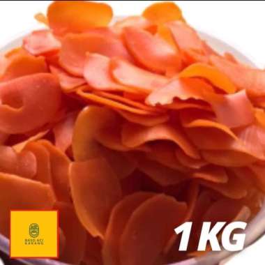 KERUPUK BAWANG 1KG WARNA OREN KRUPUK SEBLAK MENTAH