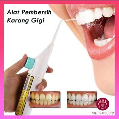 Alat Pembersih Gigi Semprot Karang Gigi Pembersih Sela Gigi Power Floss Dental Water Jet