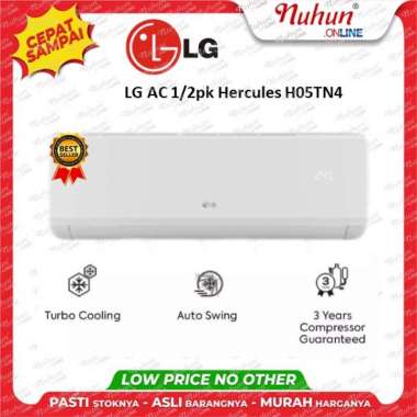 [CIANJUR] AC LG New Hercules 1/2 PK H05TN4