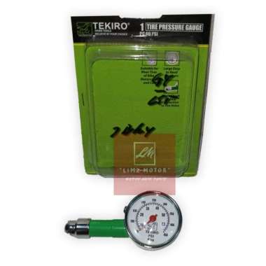 Tire Pressure Gauge-Alat Pengukur Tekanan Angin Ban 60 PSI Tekiro