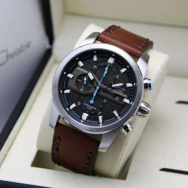 JAM TANGAN PRIA ALEXANDRE CHRISTIE AC 6562 AC6562 SILVER BLUE ORIGINAL