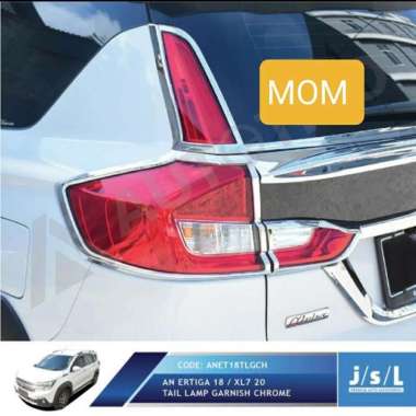 Garnish list lampu stoplamp belakang chrome JSL XL7 / XL 7 2020