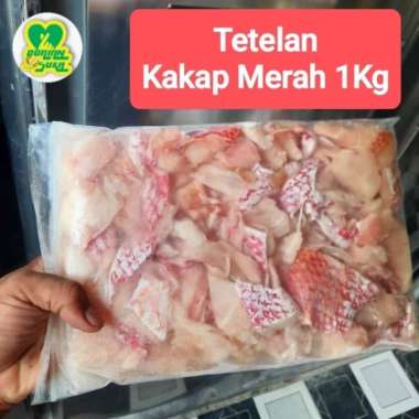 Tetelan Ikan Kakap Merah Tanpa Tulang/Duri 1Kg