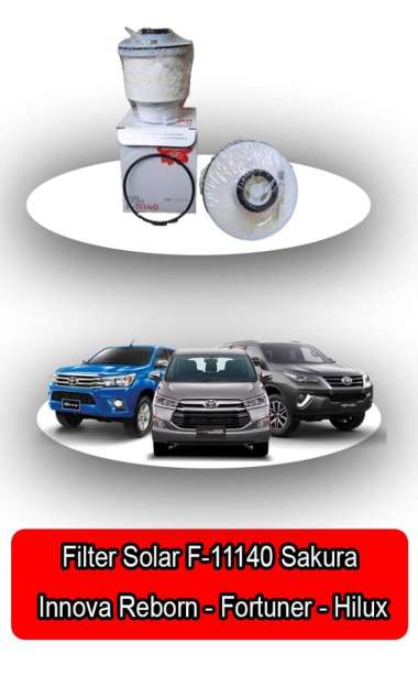 Filter Solar F-11140 Sakura Innova Reborn / Fortuner / Hilux - 68352 -